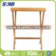 Eco-friendly Modern Rectangular Bamboo Table foldable serving tray