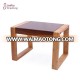 modern design bamboo stool with heavy bamboo and ordinary bamboo