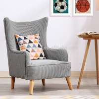 Living Room Modern Sofa with Soft and Good Fabric Chair