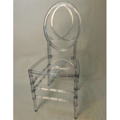 Resin Plastic Clear Phoenix Chair