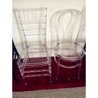 Transparent Resin PC Clear Thonet Chair